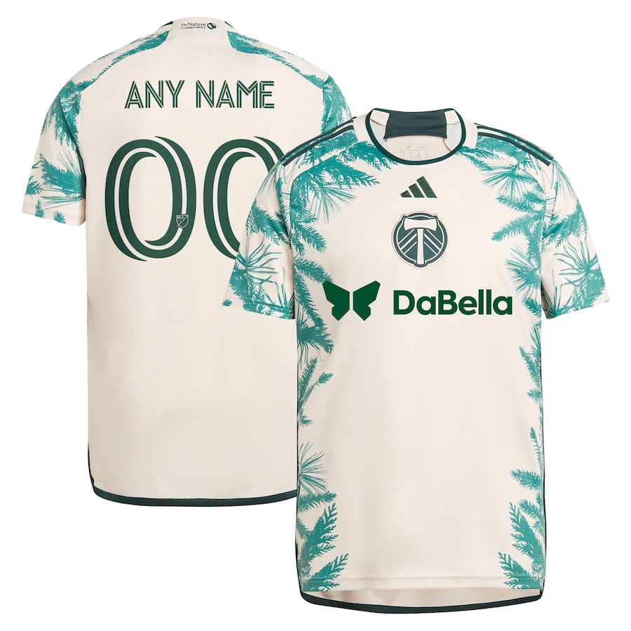 Portland Timbers adidas 2024 Nature Unites Custom Jersey – Tan