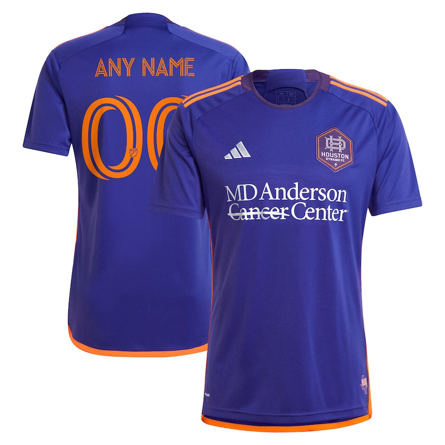 Houston Dynamo FC adidas 2024 Still Holdin' Custom Jersey – Purple