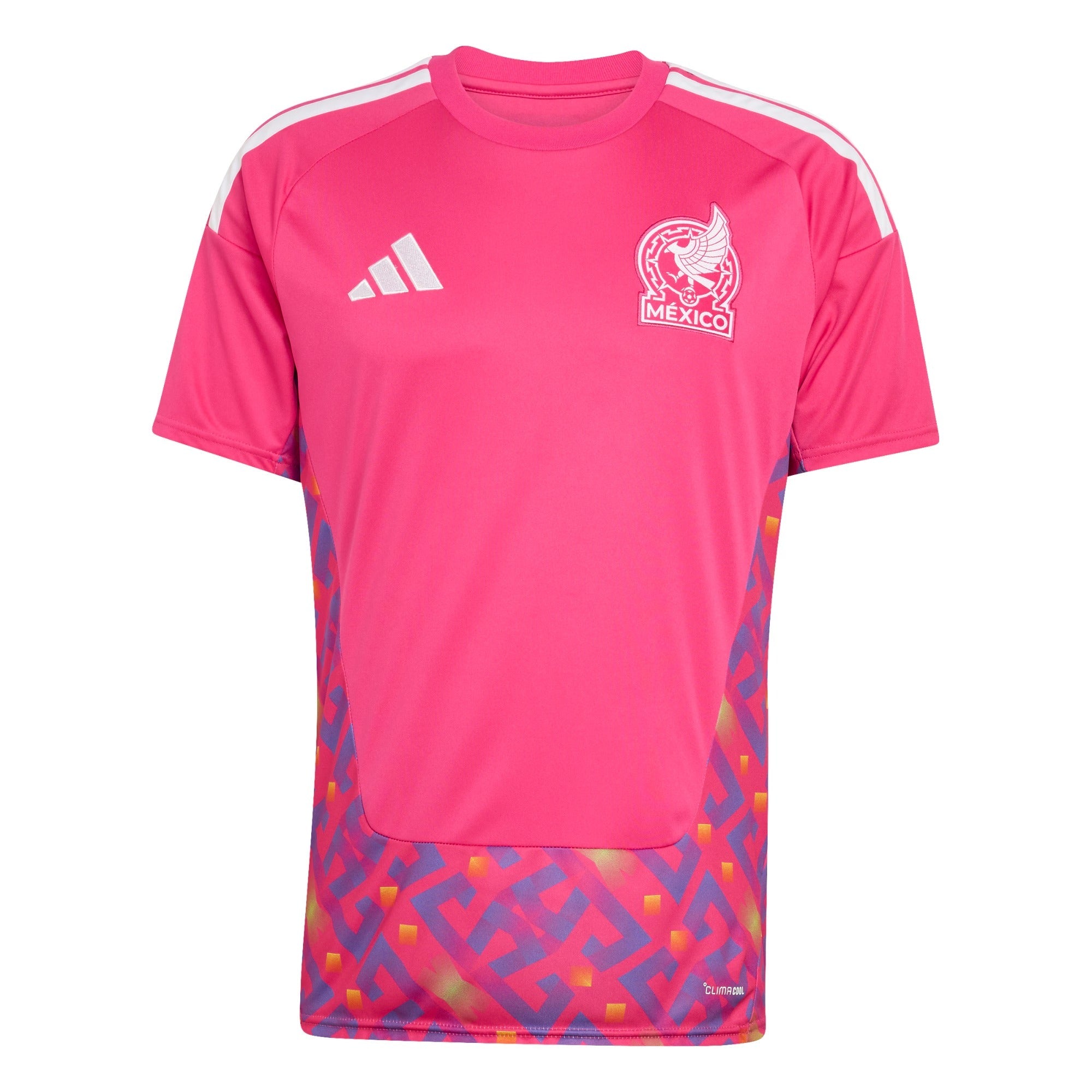 2026 Goalkeeper Custom Soccer Jersey - Pink (Mexico)