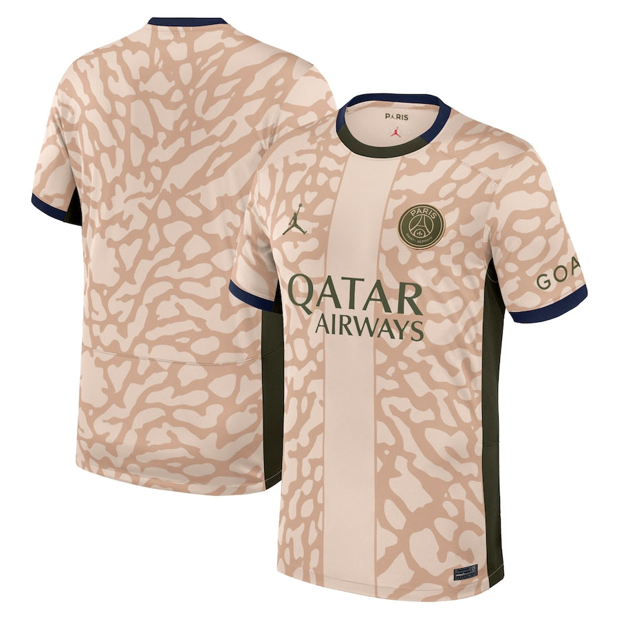 Paris Saint-Germain Jordan Brand 2023/24 Fourth Stadium Jersey – Tan