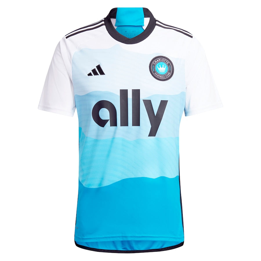Charlotte FC adidas 2024 The Carolina Kit: Explore Custom Jersey - Blue