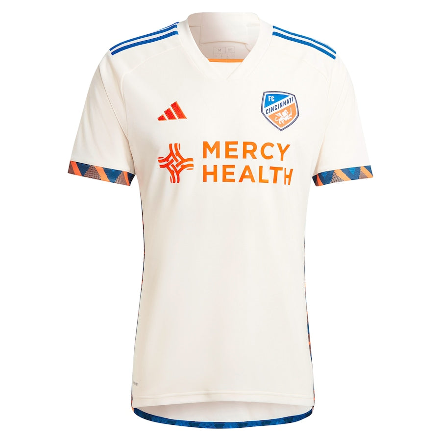 Luciano Acosta FC Cincinnati adidas 2024 The Canvas Kit Player Jersey - White