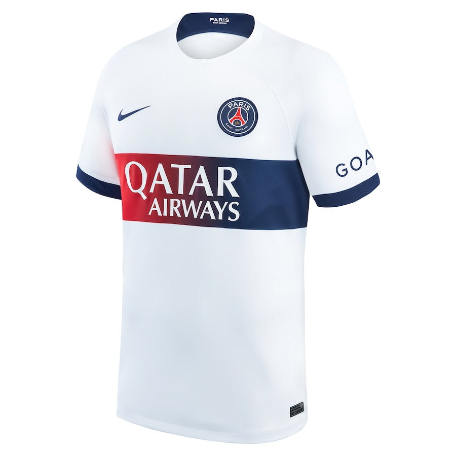 Lee Kang In Paris Saint-Germain Nike 2023/24 Away Stadium Player Jersey - White