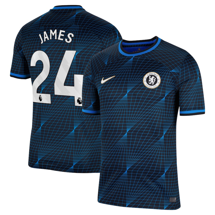 Reece James Chelsea Nike 2023/24 Away Stadium Player Jersey - Navy