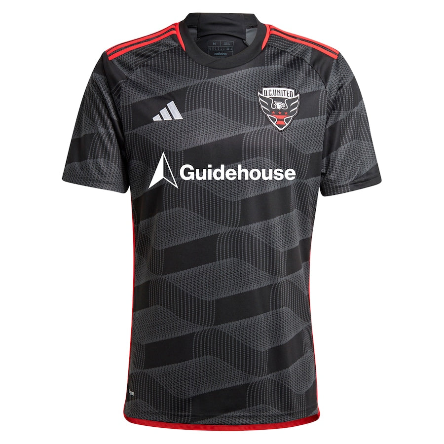 D.C. United adidas 2024 The Icon Kit Custom Jersey – Black