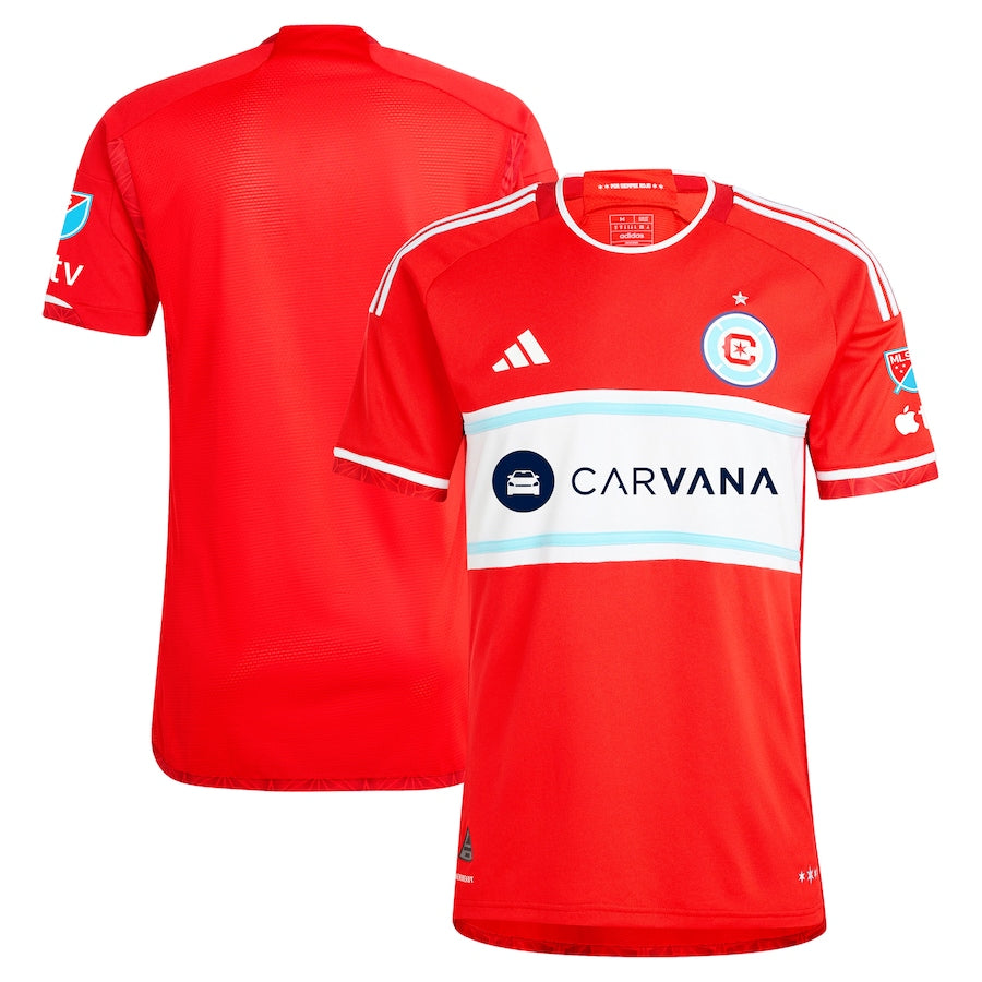 Chicago Fire adidas 2024 Return To Red Authentic Jersey – Red