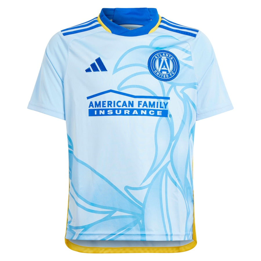Atlanta United FC adidas 2024 The Resurgens Kit Jersey - Light Blue