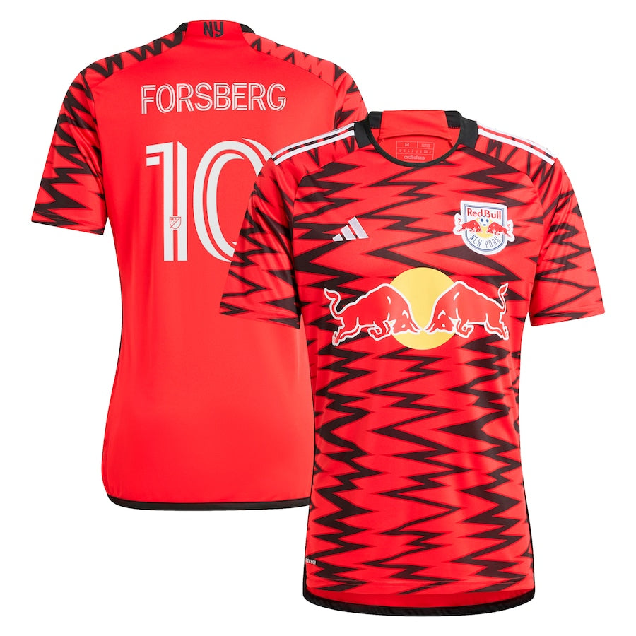 Emil Forsberg New York Red Bulls adidas 2024 Legacy Player Jersey – Red
