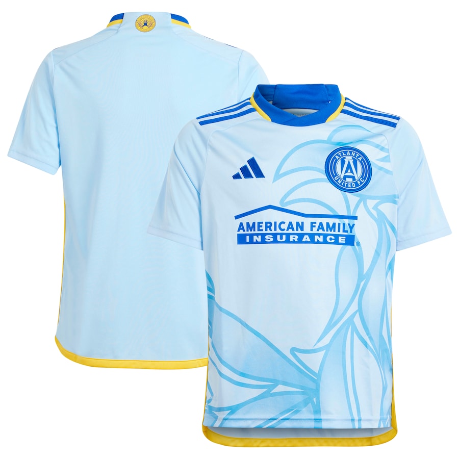 Atlanta United FC adidas 2024 The Resurgens Kit Jersey - Light Blue