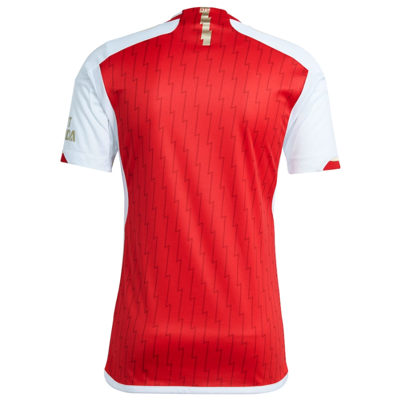 Arsenal Team Home Shirt 2023-24 Custom Jersey - Red - Jersey Teams World