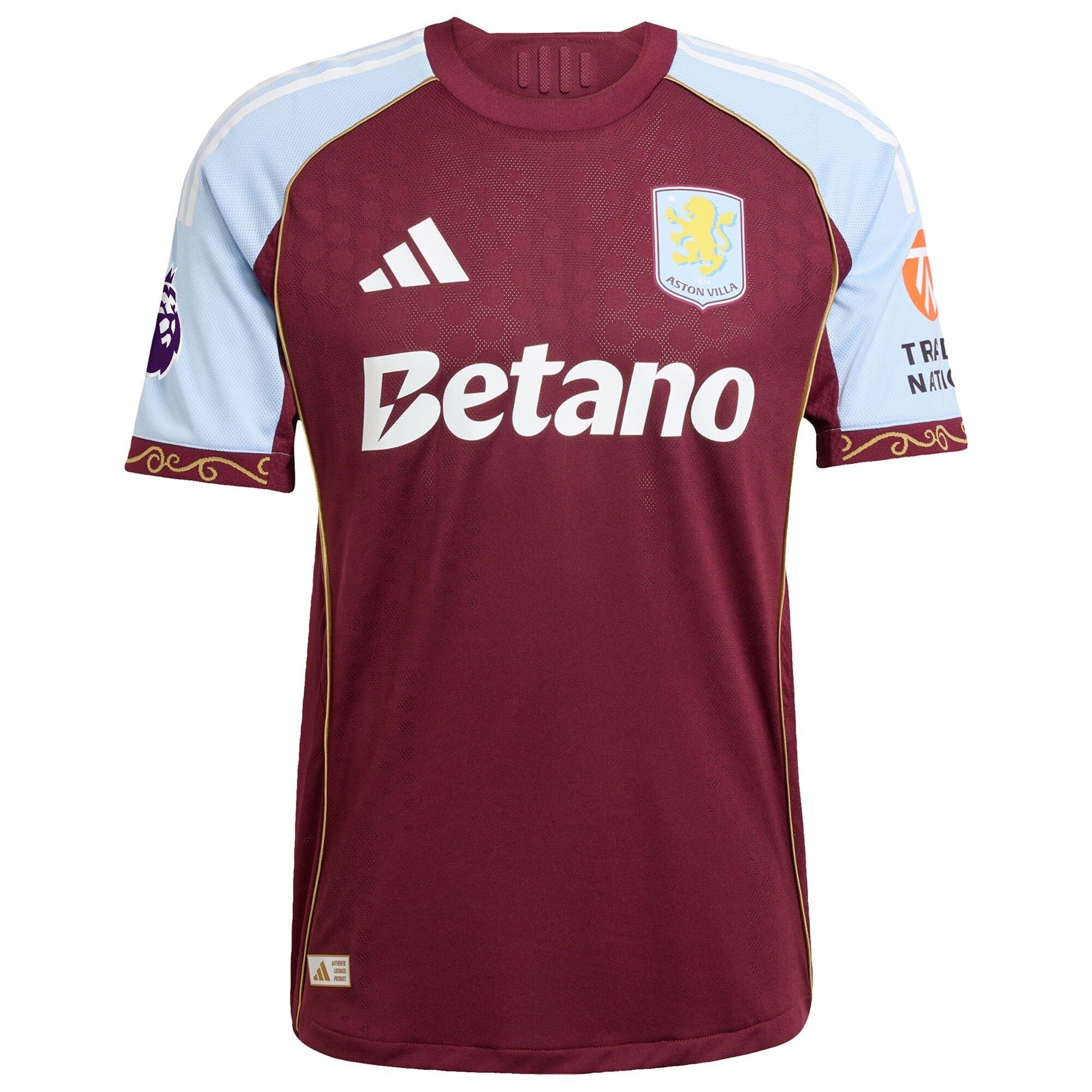 Aston Villa adidas 2025/26 Home Jersey - Claret