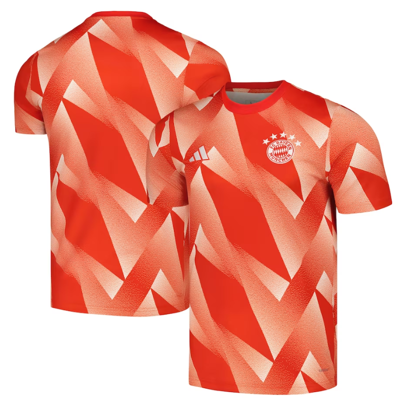 Bayern Munich Shirt 2023/2024 Pre-Match Top - Red - Jersey Teams World