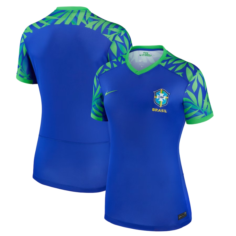 Brazil Women's National Team 2023 Away Stadium Jersey - Blue