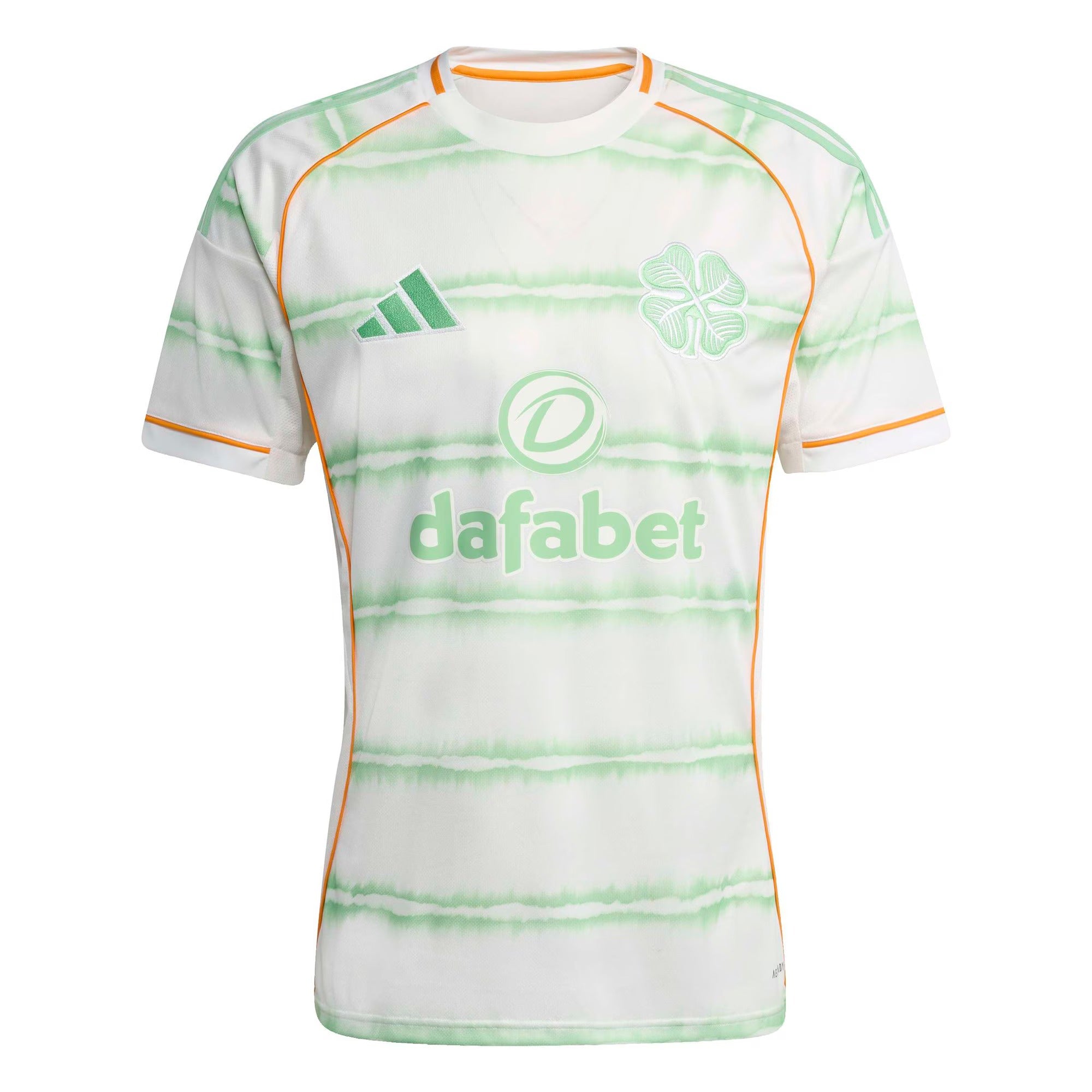 Celtic adidas 2025/26 Third Custom Jersey - White