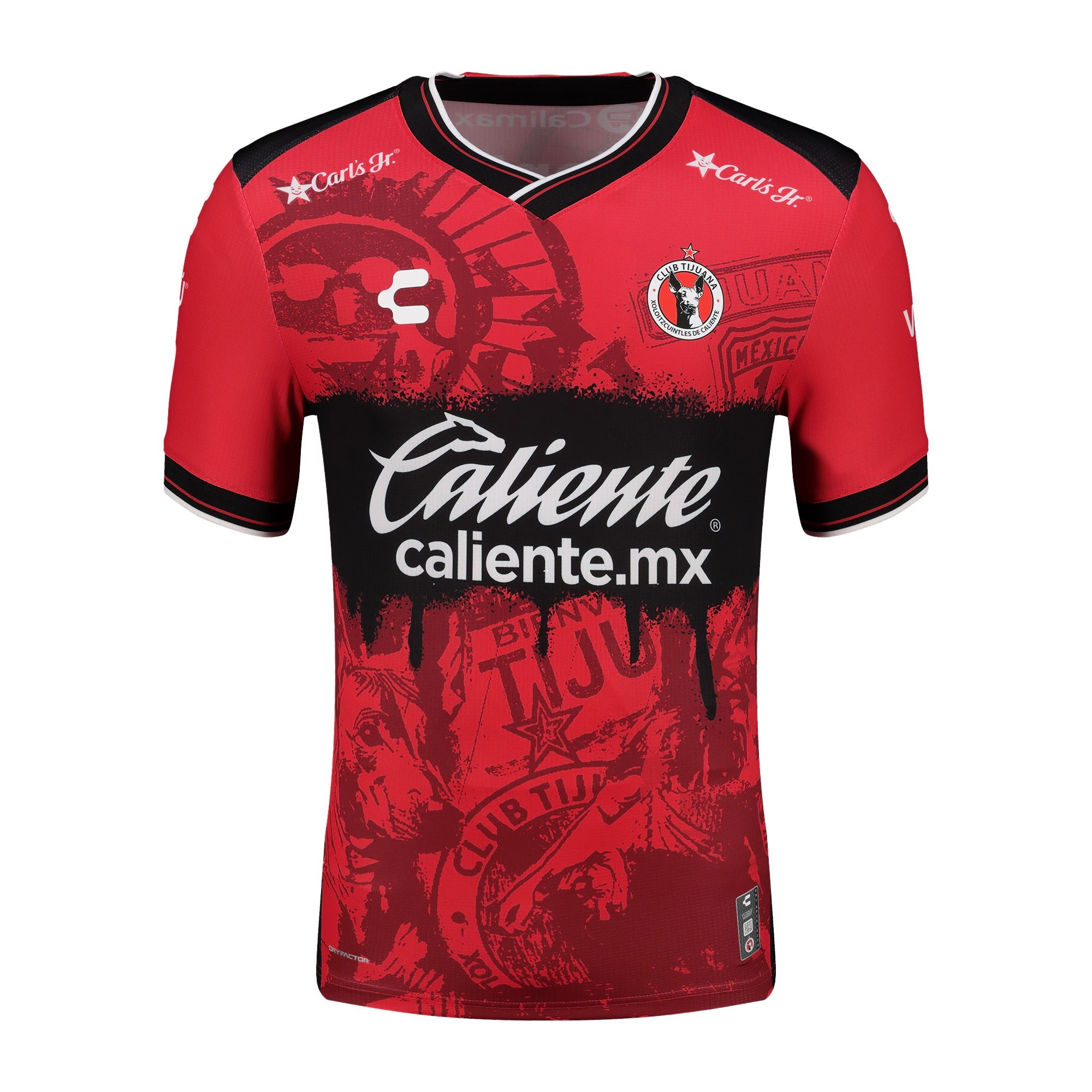 Club Tijuana Charly 2025/26 Home Authentic Jersey - Red