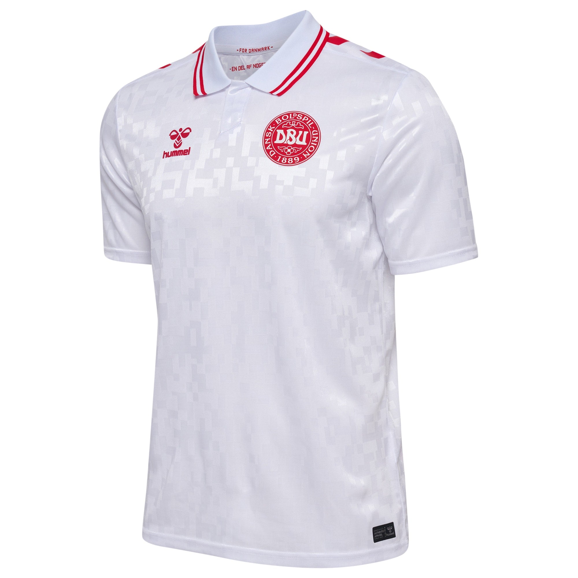 Denmark National Team 2024 Away Custom Jersey - White