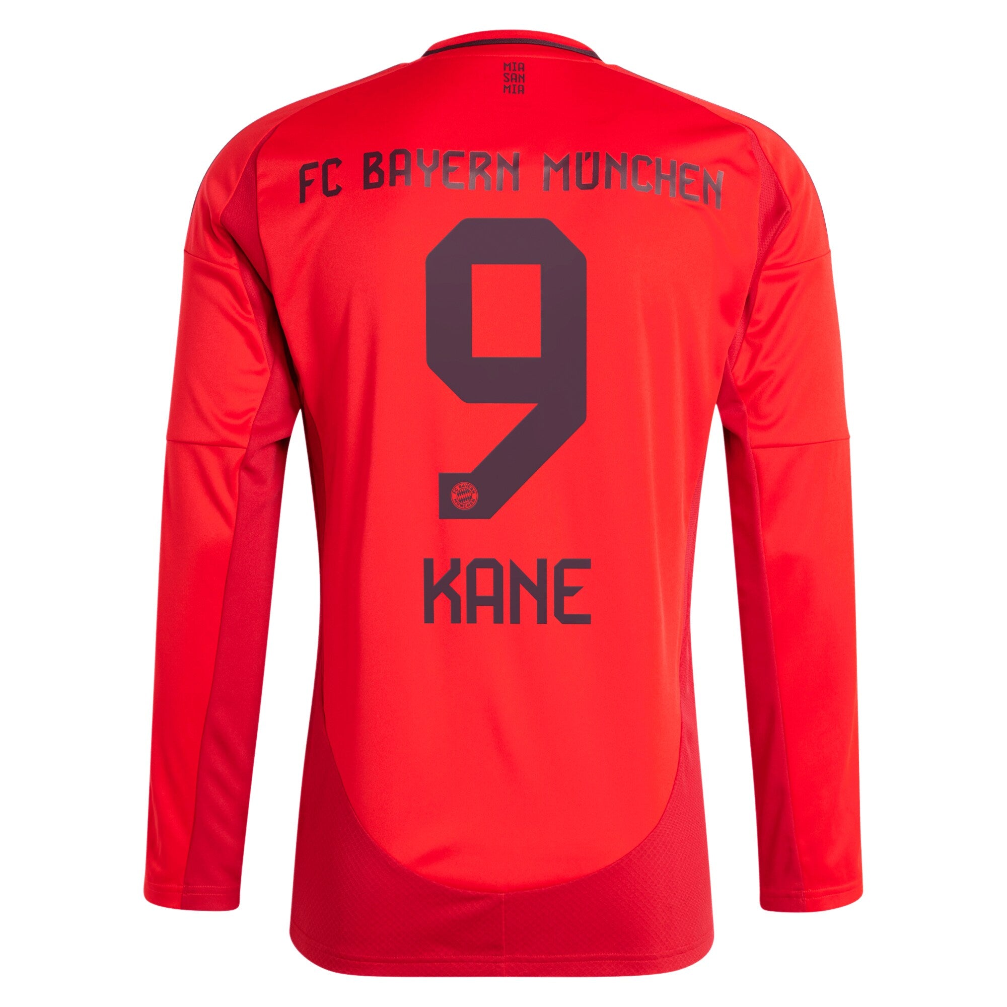 Harry Kane Bayern Munich adidas 2024/25 Home Long Sleeve Player Jersey - Red