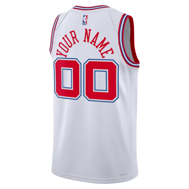 Houston Rockets Unisex 2023/24 Custom Swingman Jersey - White - City Edition