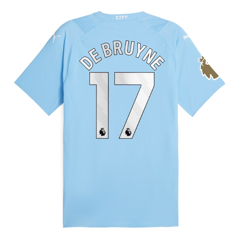 Kevin De Bruyne Manchester City 2023/24 Player Jersey - Sky Blue