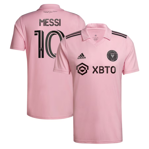 Lionel Messi Inter Miami CF 2023/24 The Heart Beat Kit Jersey - Pink