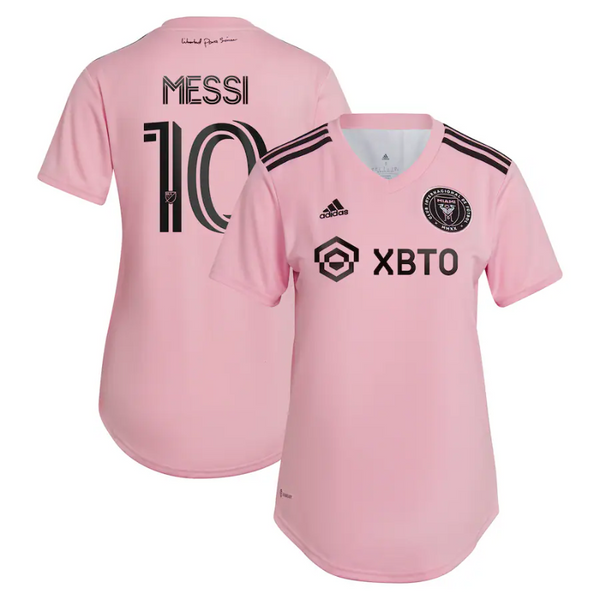 Lionel Messi Inter Miami CF Women's 2023 The Heart Beat Kit Jersey - Pink