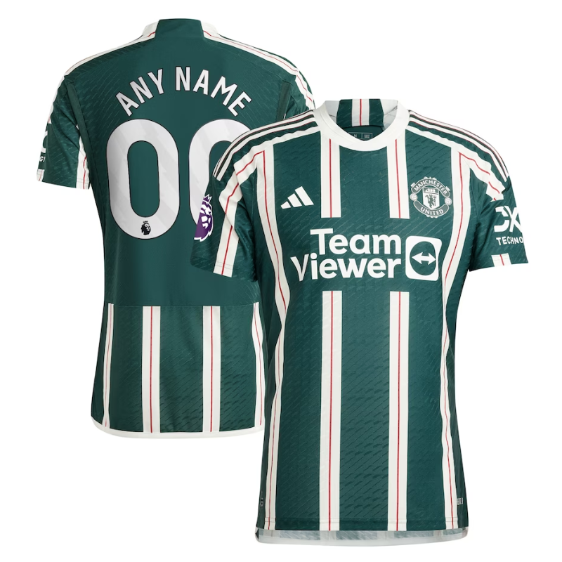 Manchester United Shirt 2023/24 Away Custom Jersey - Green