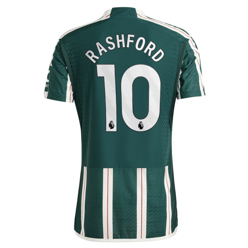 Marcus Rashford Manchester United Shirt 2023/24 Away Player Jersey - Green