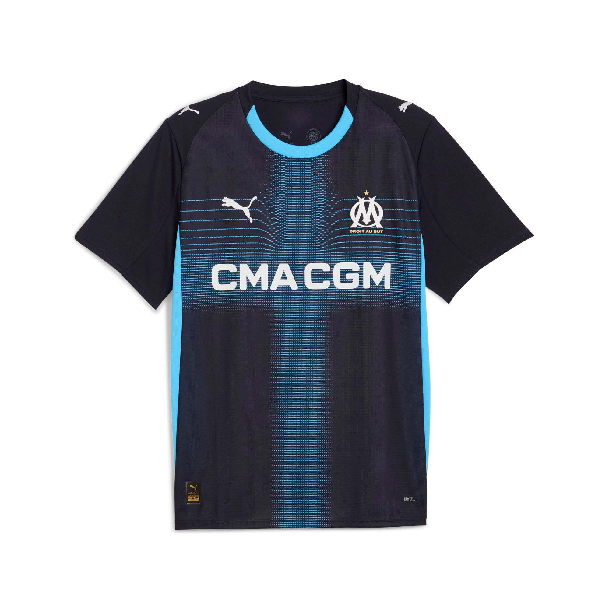 Olympique Marseille Puma 2025/26 Custom Away Jersey - Navy