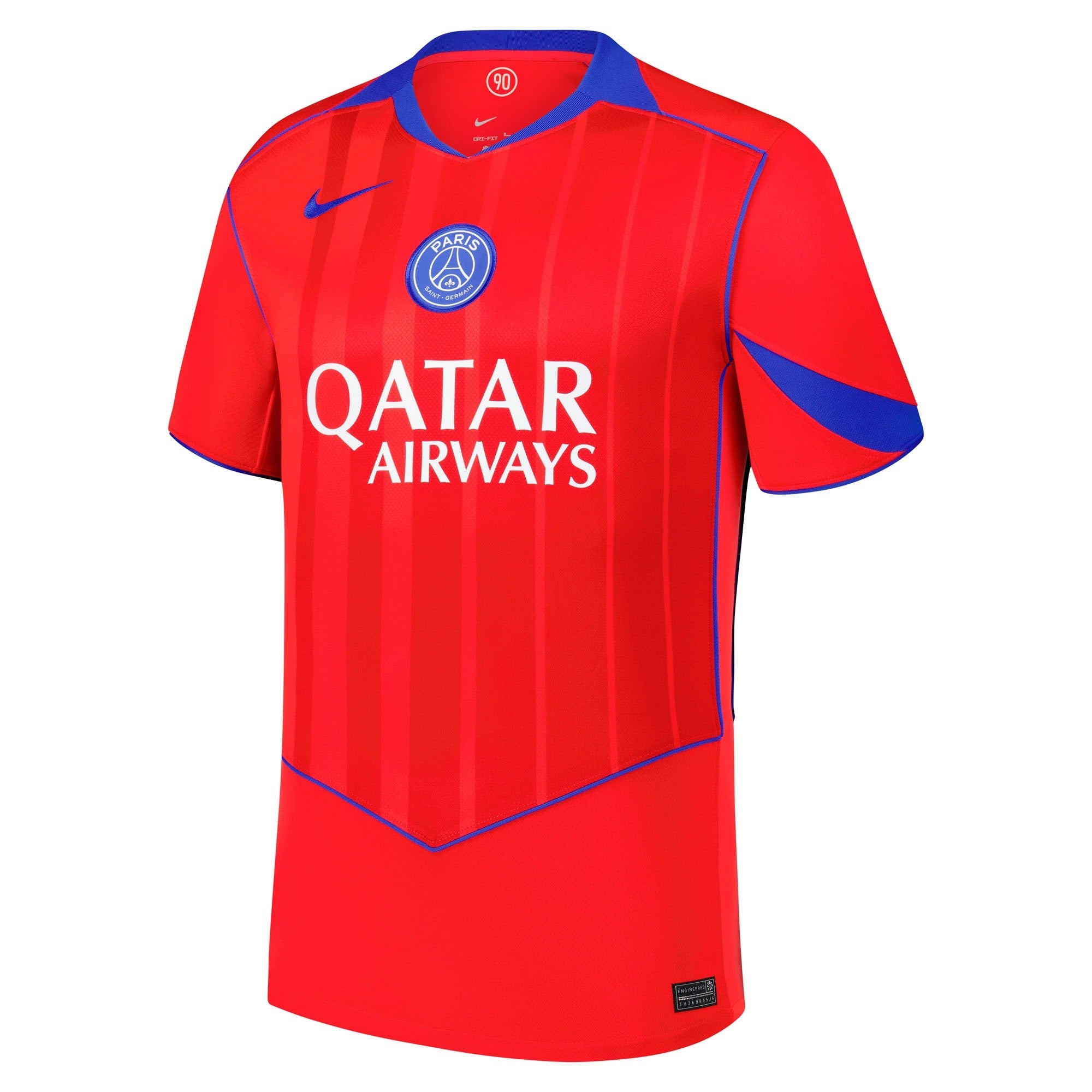 Paris Saint-Germain Nike 2025/26 Third Custom Jersey - Red