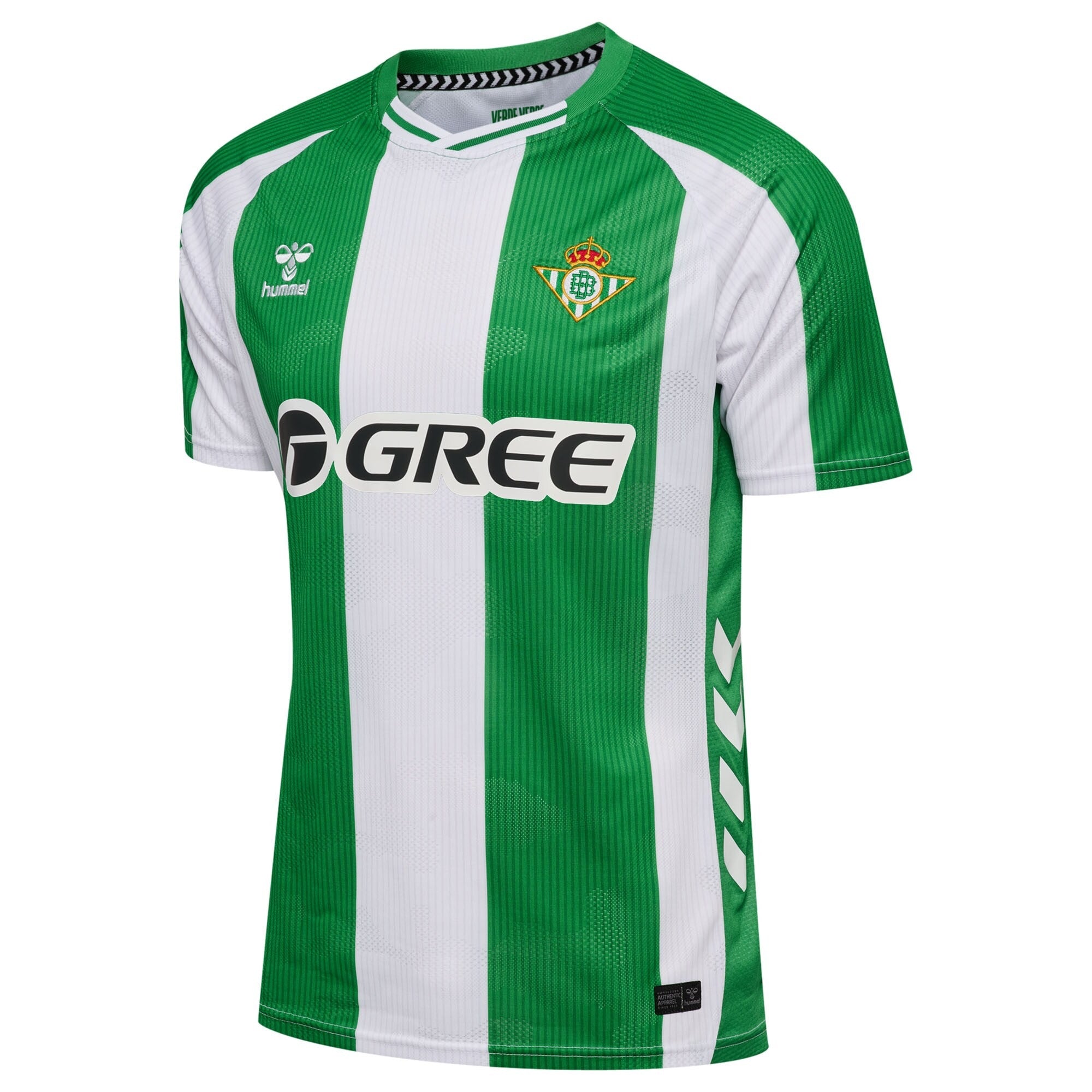 Real Betis Hummel Unisex Home 2025/26 Custom Jersey - Green