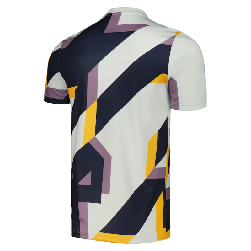 Real Madrid Adidas 2023 Pre-Match Top - Silver