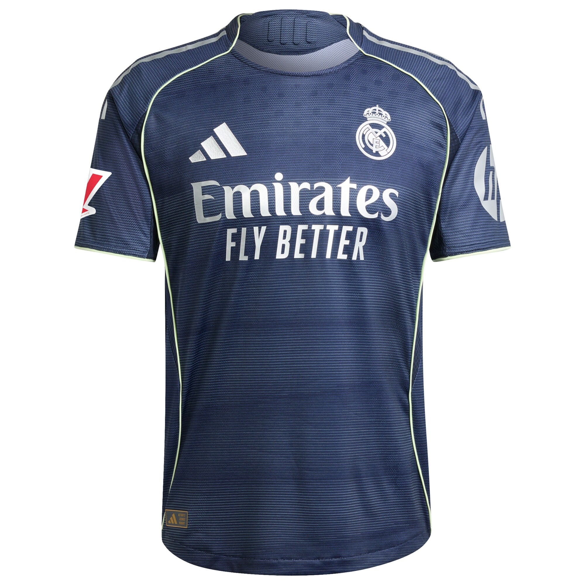 Real Madrid adidas 2025/26 Away Custom Jersey - Blue