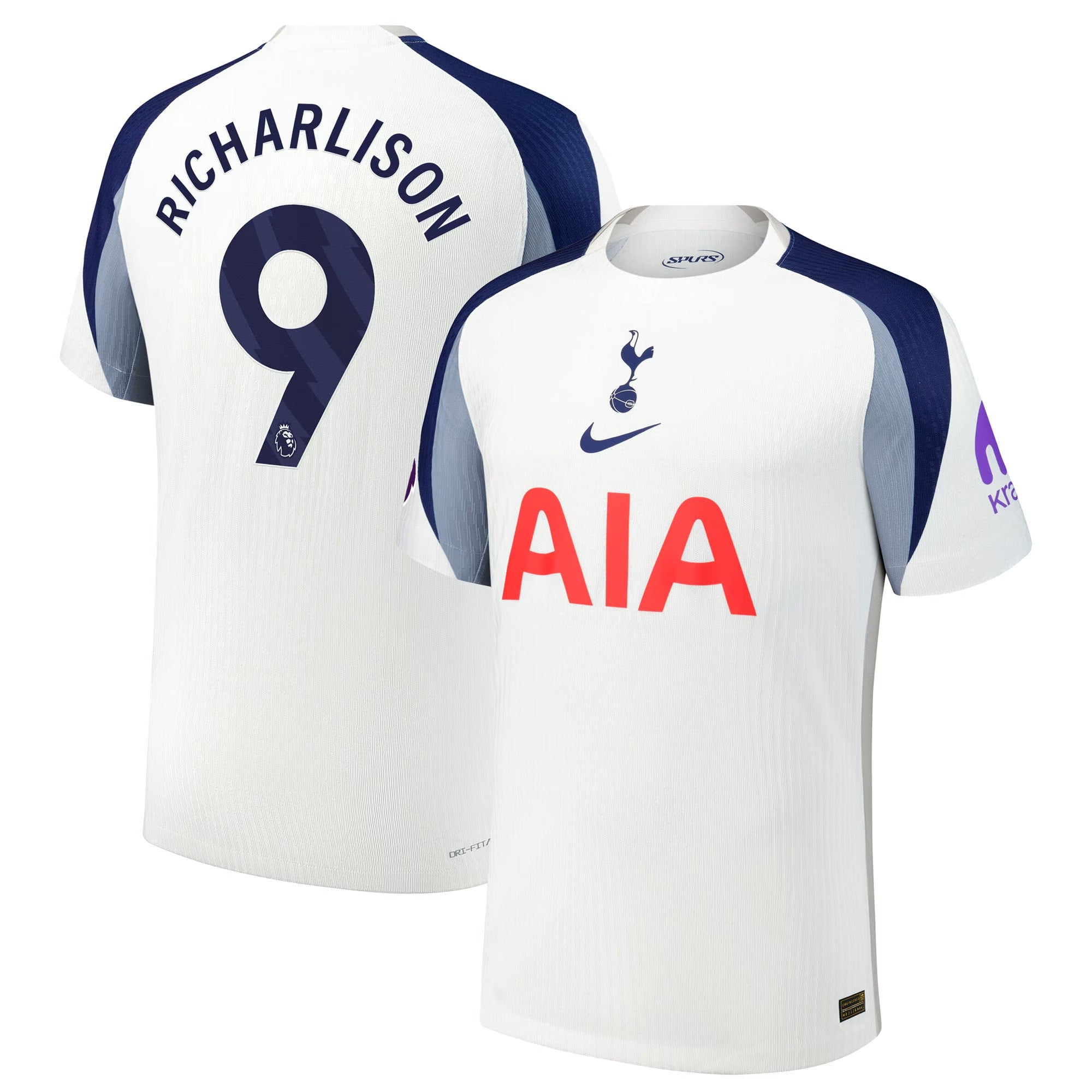 Richarlison Tottenham Hotspur Nike 2025/26 Home Player Jersey - White