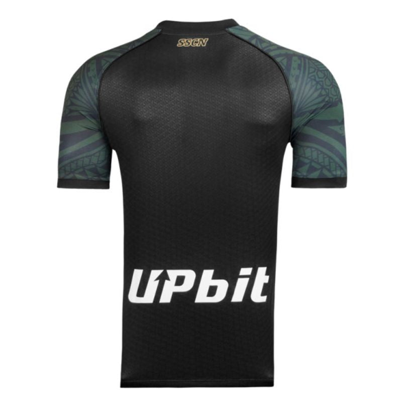 SSC Napoli Third Shirt 2023/2024 Custom Jersey - Black