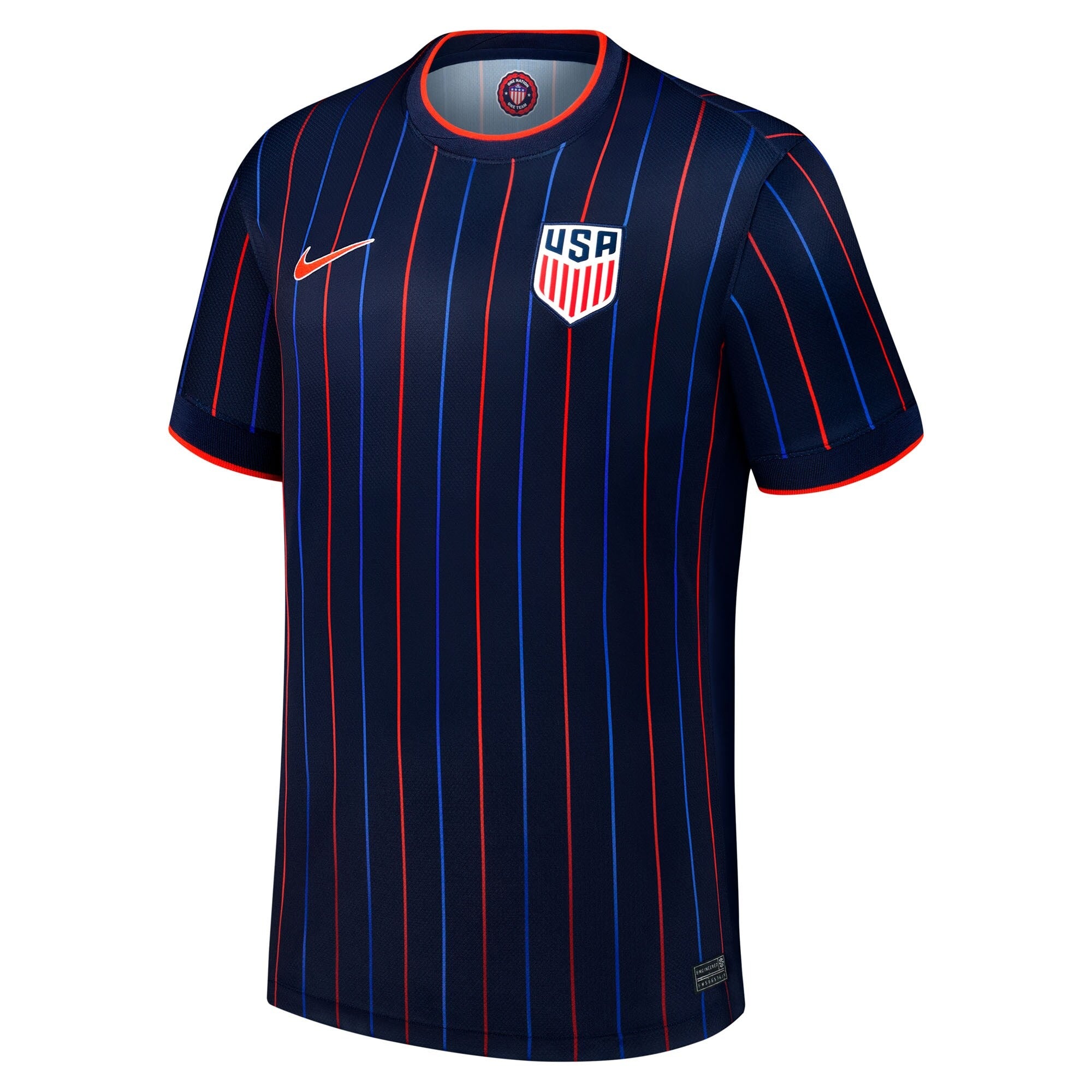 USMNT 2025 Away Custom Jersey - Navy