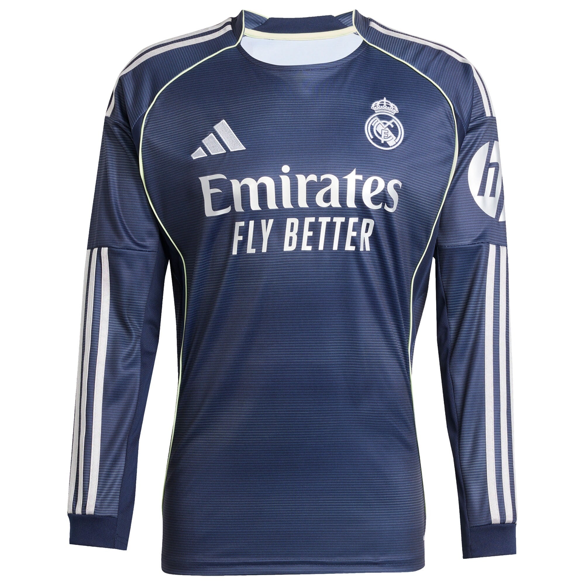 Vini Jr. Real Madrid adidas 2025/26 Home Long Sleeve Player Jersey - Blue