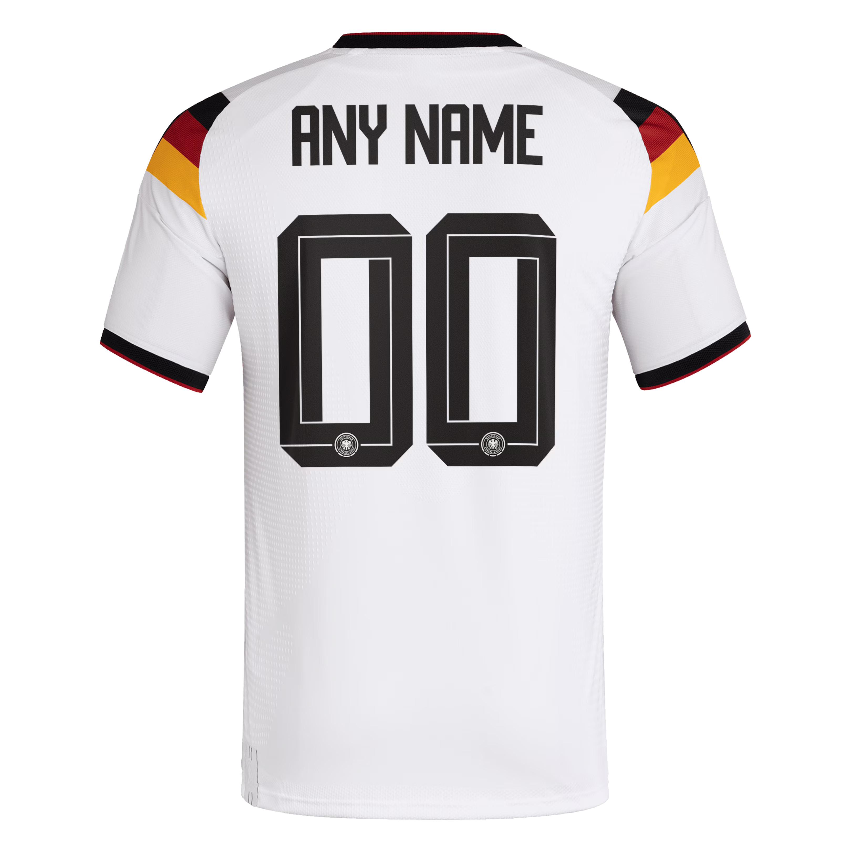 adidas Germany National Team 2026 Home Player Edition Custom Jersey – White/Black/Gold