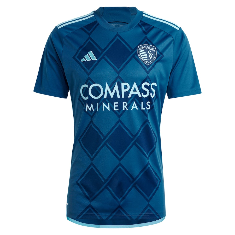 Johnny Russell Sporting Kansas City adidas 2024 Diamonds Our Forever Player Jersey – Navy