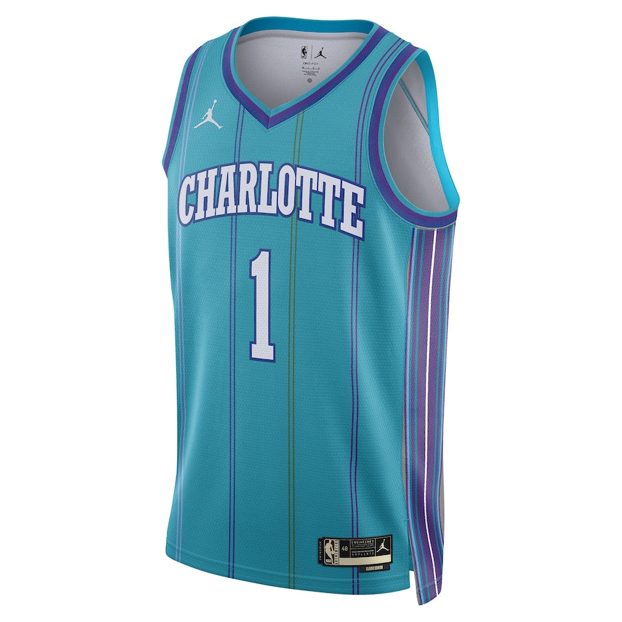 LaMelo Ball Charlotte Hornets Jordan Brand Unisex 2023/24 Swingman Jersey - Classic Edition - Teal