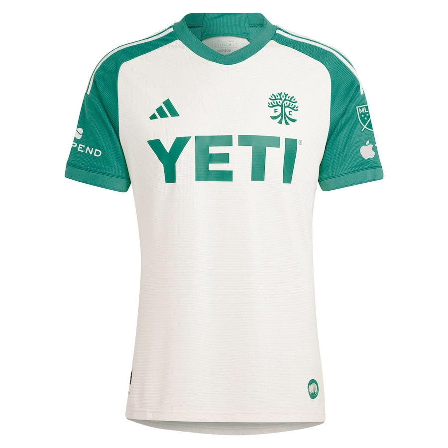 Austin FC adidas 2024 The Armadillo Kit Authentic Custom Jersey – Tan