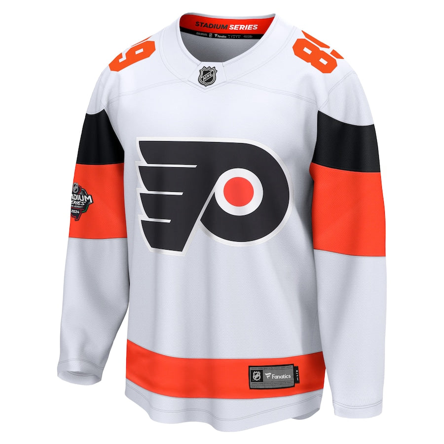 Cam Atkinson Philadelphia Flyers Fanatics Branded 2024 NHL Stadium Series Breakaway Player Jersey – White