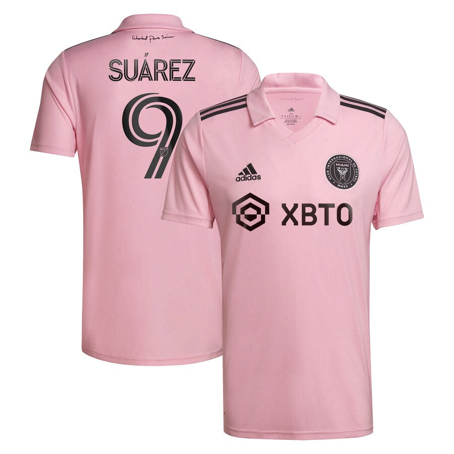 Luis Suárez Inter Miami CF adidas 2023 The Heart Beat Kit Player Jersey - Pink