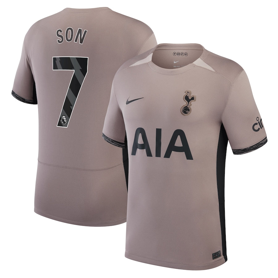 Son Heung-Min Tottenham Hotspur Nike  2023/24 Third Stadium  Player Jersey – Tan