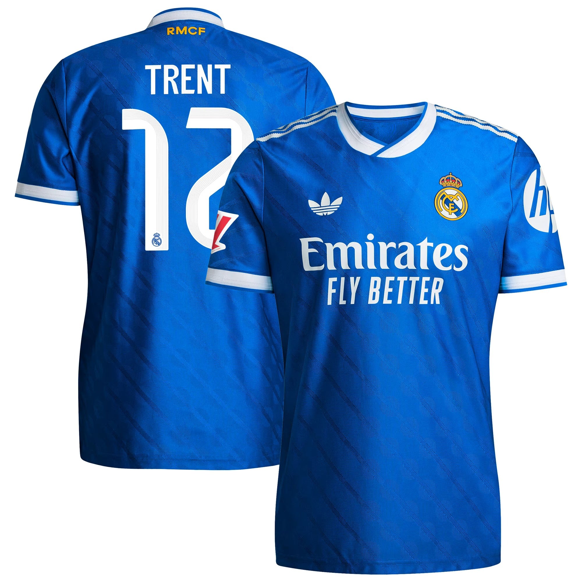 Trent Alexander-Arnold Real Madrid adidas 2025/26 Third Authentic Player Jersey - Blue