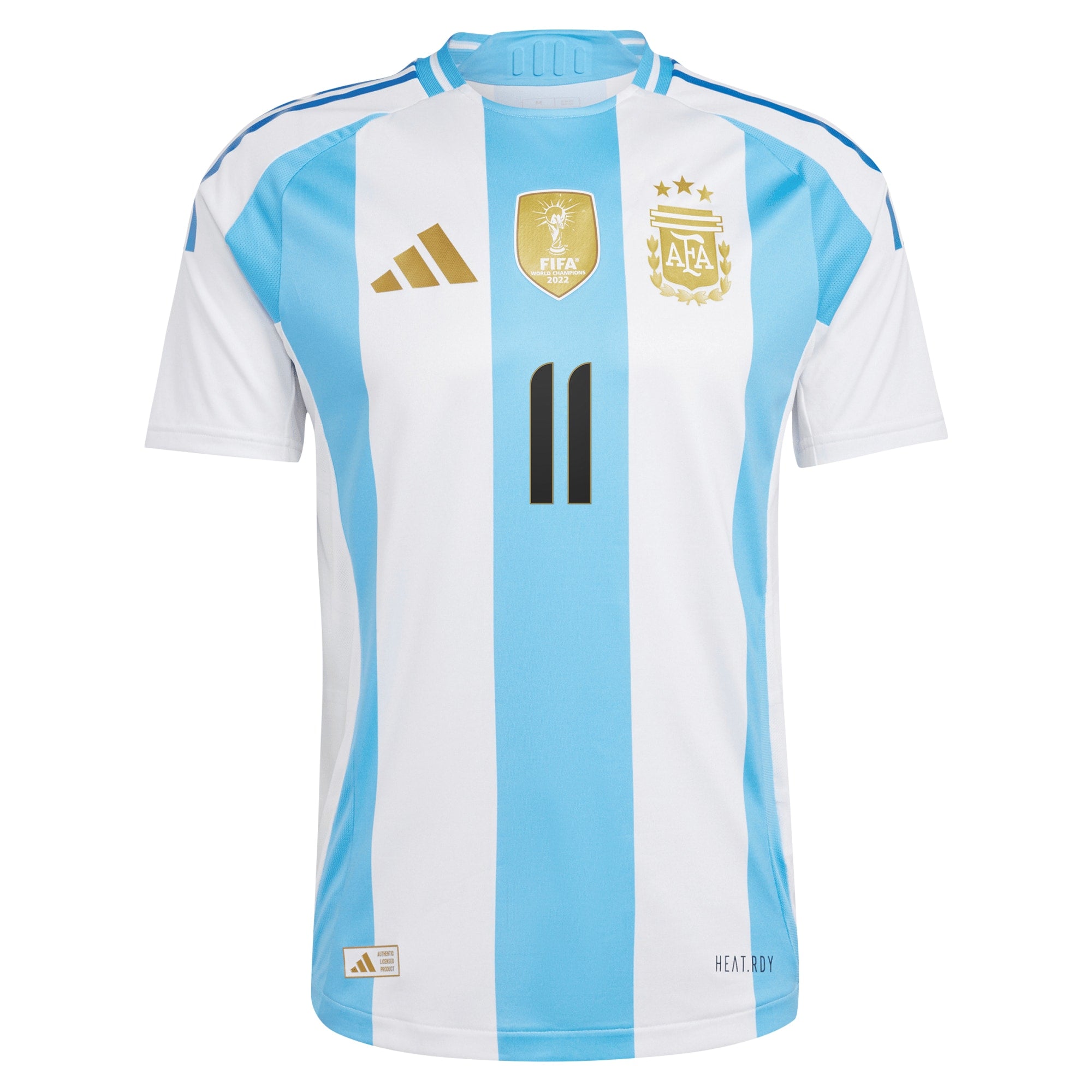 Angel Di Maria Argentina National Team adidas 2024 Home Jersey - White