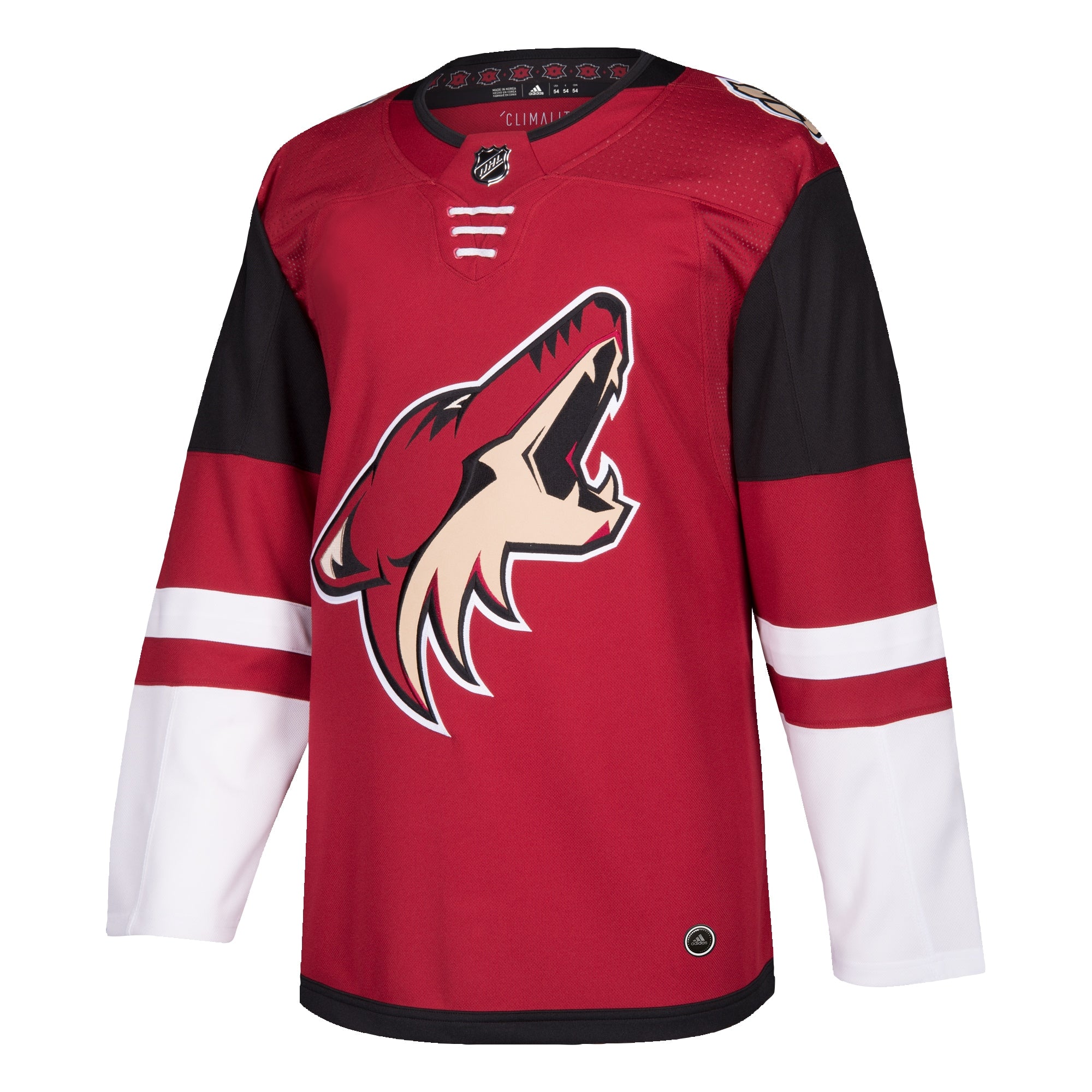 Arizona Coyotes adidas Home Custom Jersey - Maroon