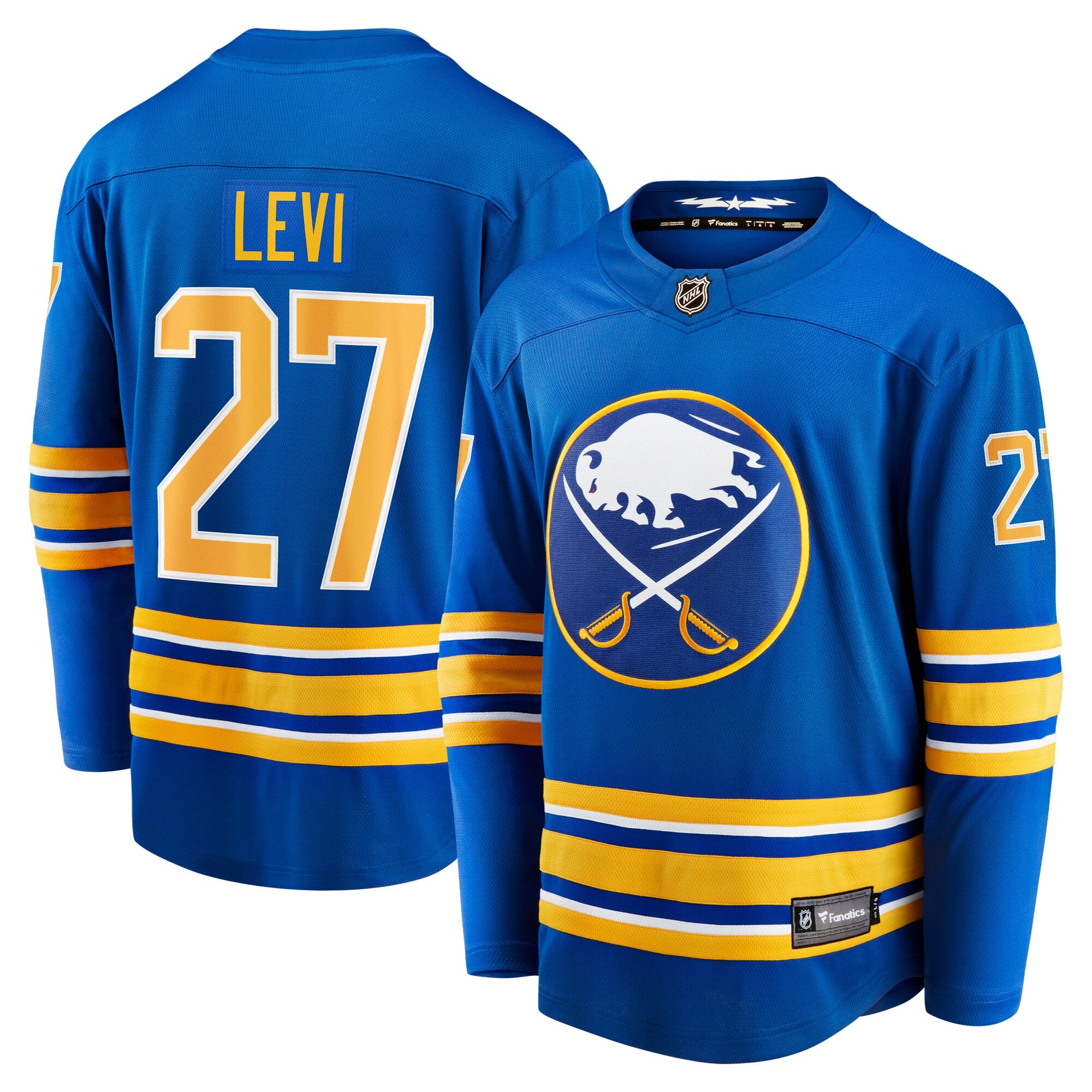 Devon Levi Buffalo Sabres Fanatics Branded Home Breakaway Jersey - Royal
