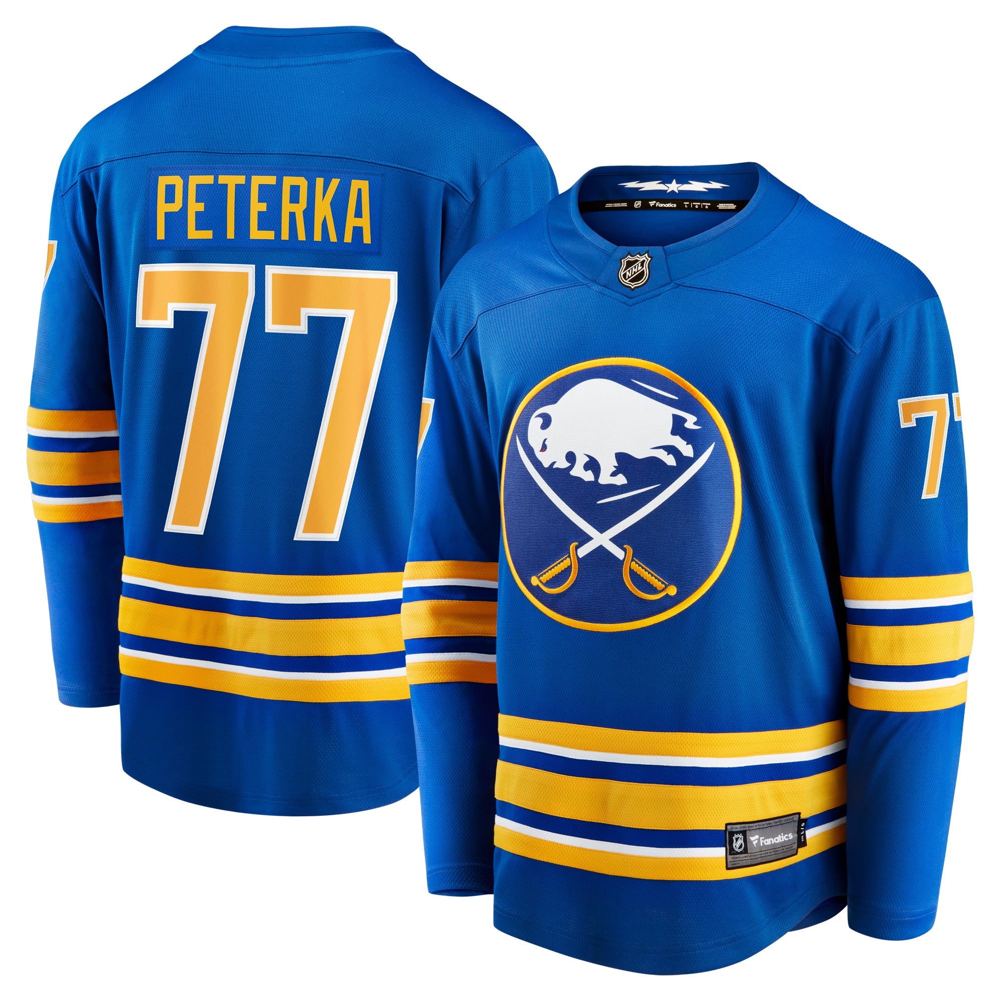 JJ Peterka Buffalo Sabres Fanatics Branded Home Breakaway Jersey - Royal