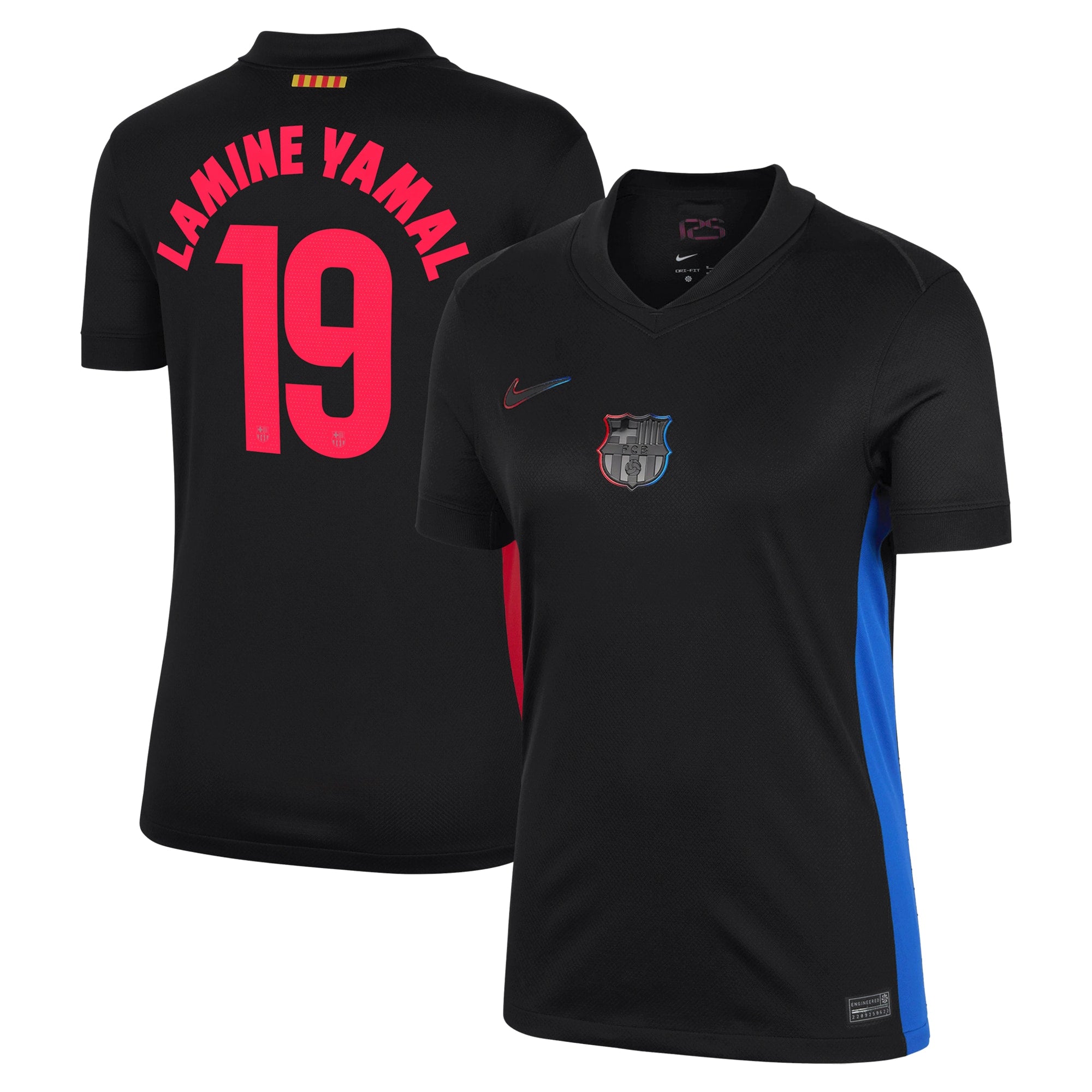 Lamine Yamal 19 Barcelona Nike 2024/25 Away Player Jersey