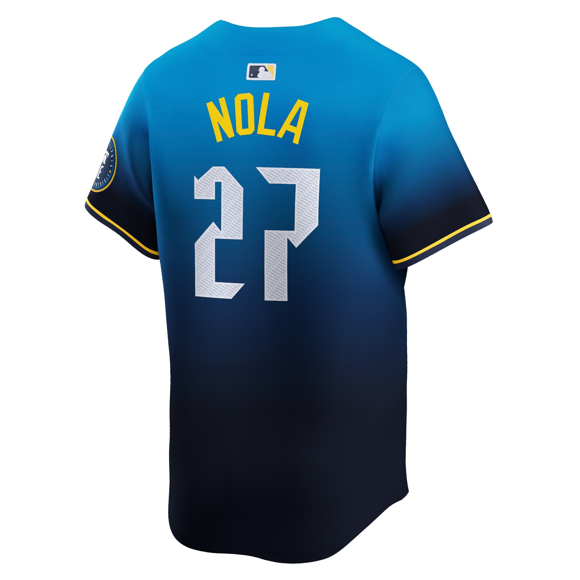 Philadelphia Phillies Nike Limited City Connect Jersey - Navy - Aaron Nola - Mens